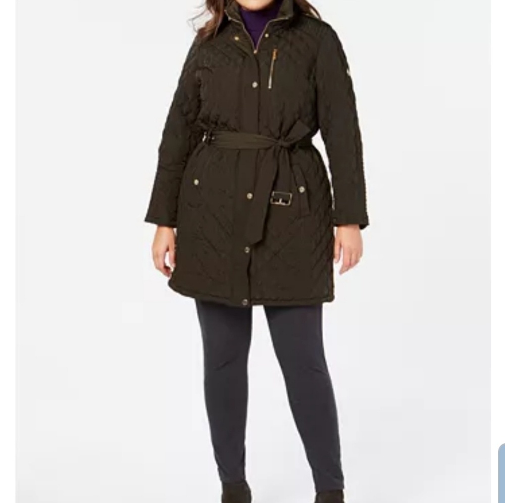 Michael Kors Lined Quilted Coat